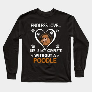 Poodle Lovers Long Sleeve T-Shirt